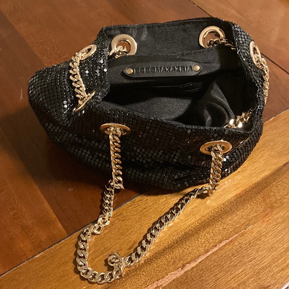 Bcbgmaxazria purse metal handmade